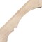 Ekena Millwork 5 1/2"W x 22"D x 22"H Balboa Smooth Knee Brace, Douglas Fir BRC06X22X22BOA00SDF - alternate 2
